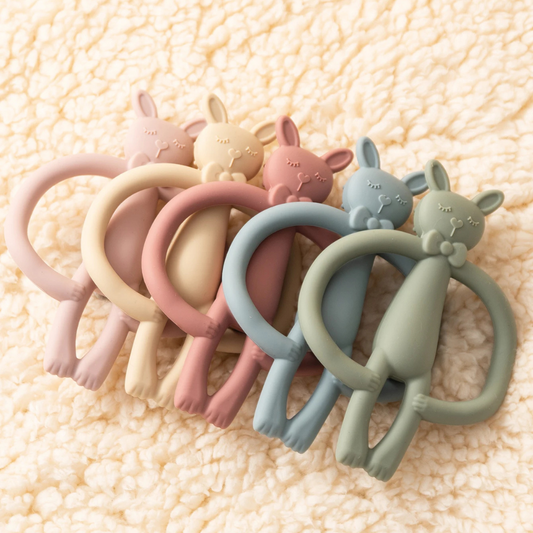 BunnyChew™ Silicone Baby Teether Toy