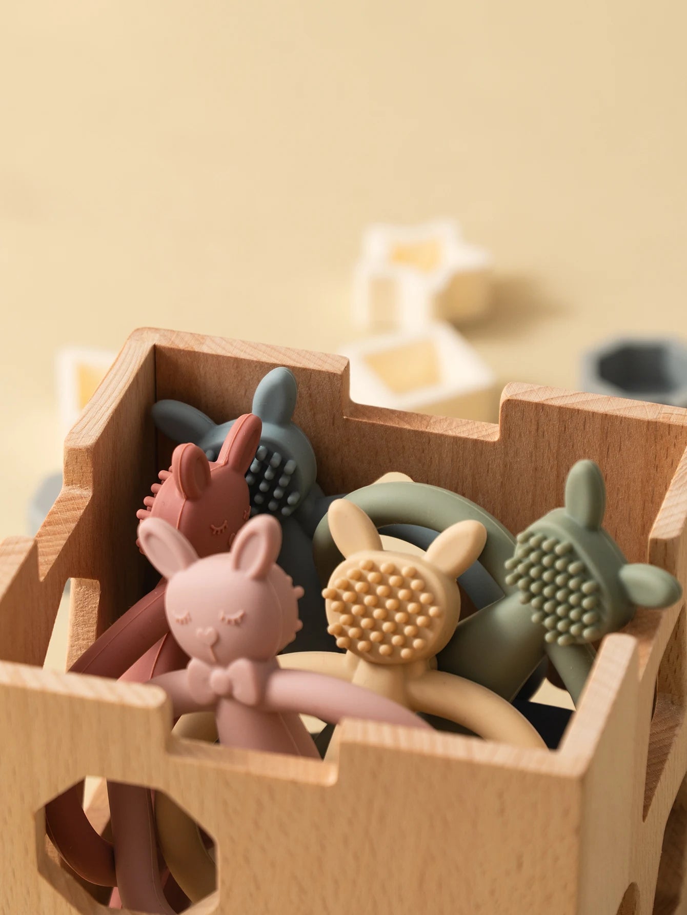 BunnyChew™ Silicone Baby Teether Toy