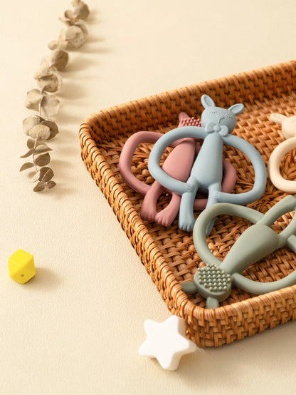 BunnyChew™ Silicone Baby Teether Toy